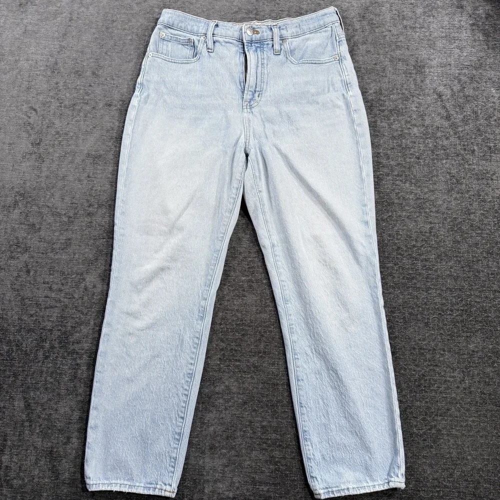 Madewell Jeans Womens Size 29 Blue The Perfect Vintage Jean High Rise Light Wash